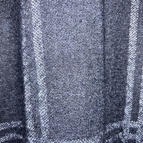 Adrienne Vittadini Gray Black Plaid Wool Coat Women’s Sz 1X - Picture 7 of 13